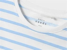 Name It t-shirt hvid med serenity striber